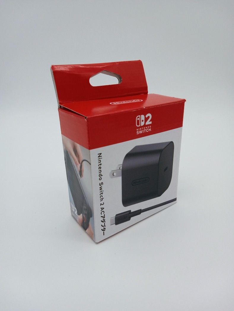 Brand New Official Nintendo Switch Console 2 Charger AC Adapter OEM Replacement Cord Genuine