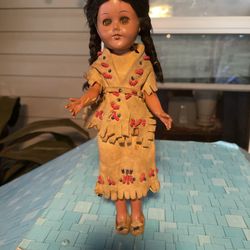 Vintage Indian Doll 
