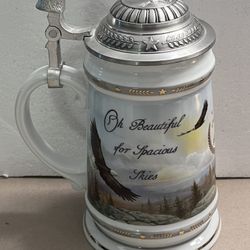 Longton Crown America the Beautiful Tankard Series "Spacious Skies" No. 4076