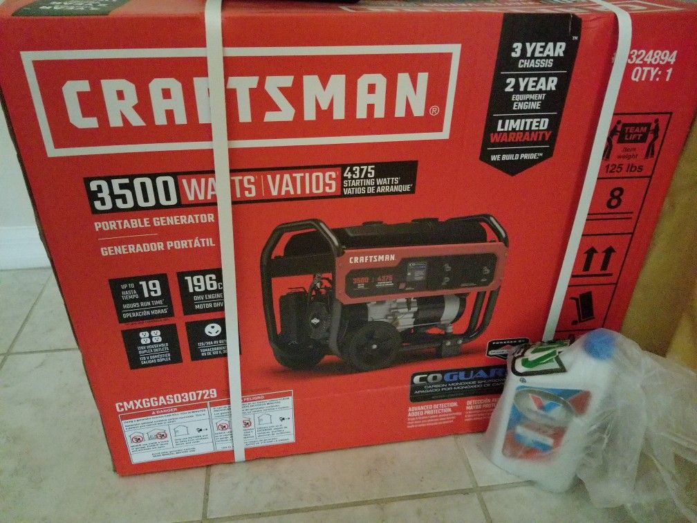 Craftman generator