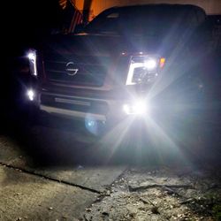 9007/HB5 LED Headlight Bulbs 10000 Lumens Super Bright 60W 6000K White High Beam/Low Beam LED Headlights Conversion Kit with Fan, Pack of 2 