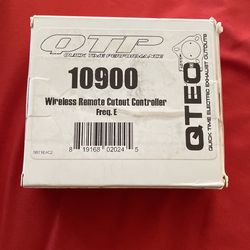QTP Wireless remote cut out controller