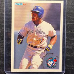 1994 Fleer Rickey Henderson Baseball Card #334