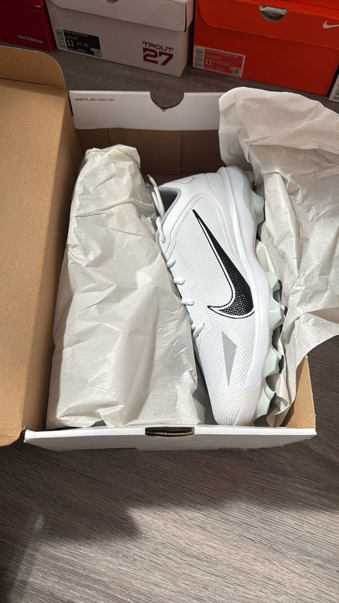 Mike Trout Baseball Cleat Size 14