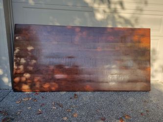 Large Butcher Block Wood Table Top