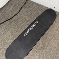 ENJOI DECK FROWNY FACE NO BRAINER SKATEBOARD (orange) 