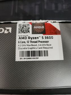 Ryzen 5 3600