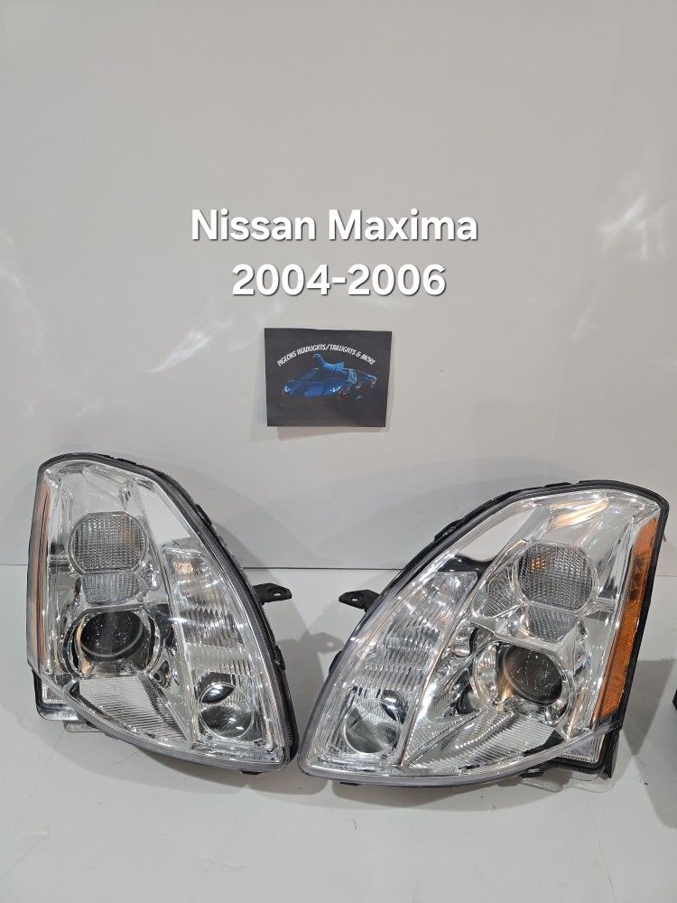 Nissan Maxima 2004-2006 Headlights 