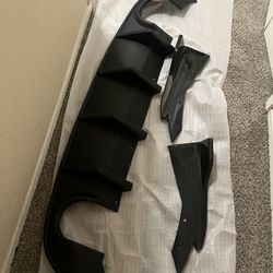 Dodge Charger 2015-2025 Rear Diffuser & Side Skirts 