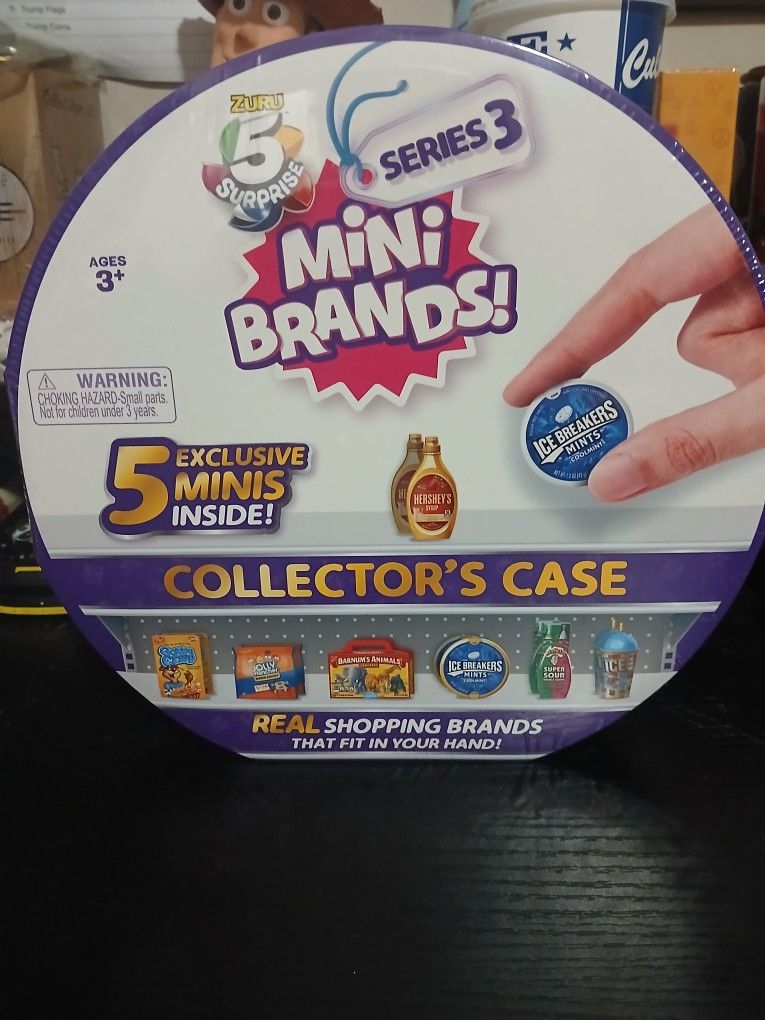 Brand New Factory Sealed Mini Brands Series 3 Collectors Case 5 MINI Exclusive Inside