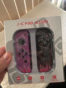 J-C PAD Left and Right Nintendo Switch Controllers Gengar