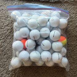 Used golf balls