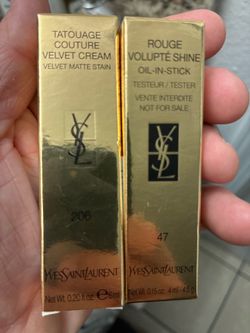 2- YSL lip sticks