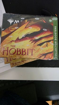 **SEALED** The Hobbit Collector Booster Case(6x Boxes)