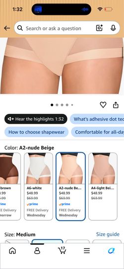 Shape wear