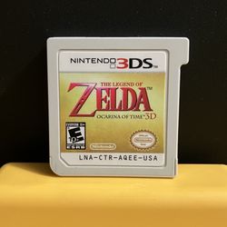 Legend of Zelda The Ocarina of Time 3D for Nintendo 3DS video game console system or XL “New” 2DS