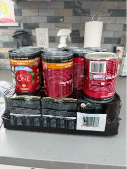 Purina one wet dog food variety of flavors 20 cans total