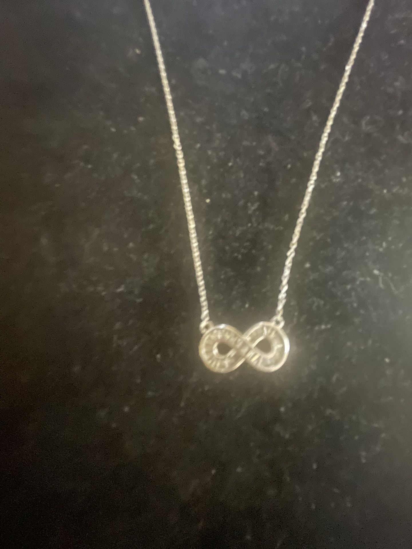 Infinity Necklace And Ring