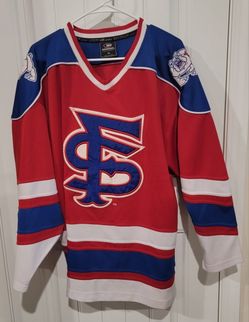Vintage Colosseum Fresno State Bulldogs Hockey Jersey Size XL