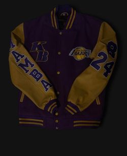 Yohaan Leathers Lakers Jacket