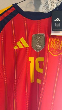 Spain yamal jersey w/2026 championship patchsmall Thur 4xxxx