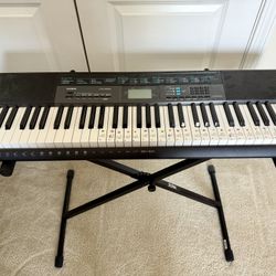 Casio CTK-2550 61-Key Portable Piano Keyboard With Stand 