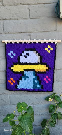 Ufo Crochet Tapestry (Physical Item)