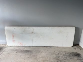White Folding Table Top