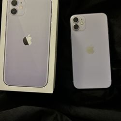Unlocked iPhone 11 (purple)