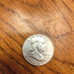 1954 Franklin Half Dollar 