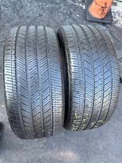 Set of 2 nice Bridgestone Turanza 255/45/19 ( We install & balance)