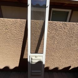 large dog door for sliding glass door with lock