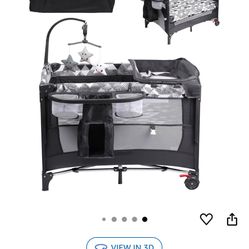 Brand new Bedside Bassinet Color Gray