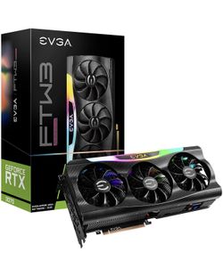EVGA GeForce RTX 3070 FTW3 Ultra Gaming, 08G-P5-3767-KL, 8GB GDDR6, iCX3 Technology, ARGB LED, Metal Backplate, LHR