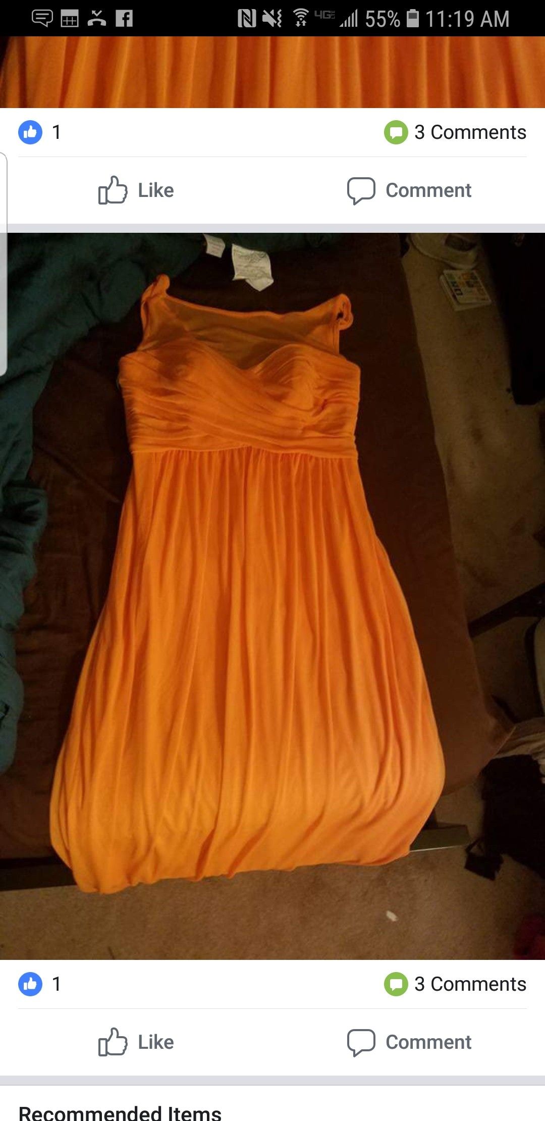 Formal dress