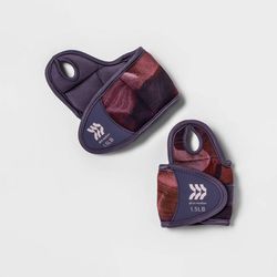 NEW Wrist Weights 1.5lbs 2pc - All in Motion (Multiple Sets Available)