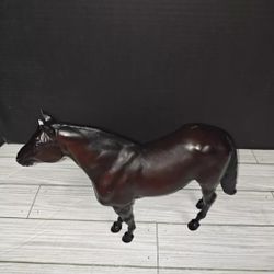 Vintage Breyer Molding Co Horse Dark Bay Collectible Toy 1970s Made In USA