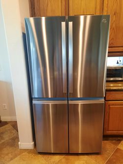 GE stainless refrigerator