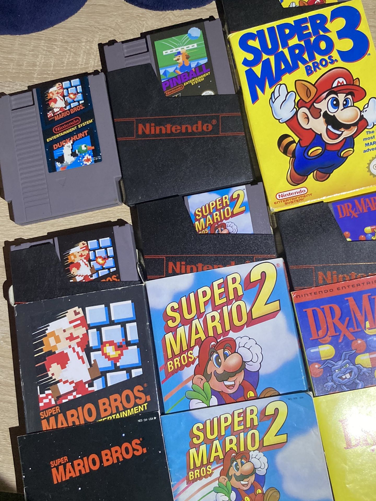 Super Mario Bros Nintendo CIB Collection