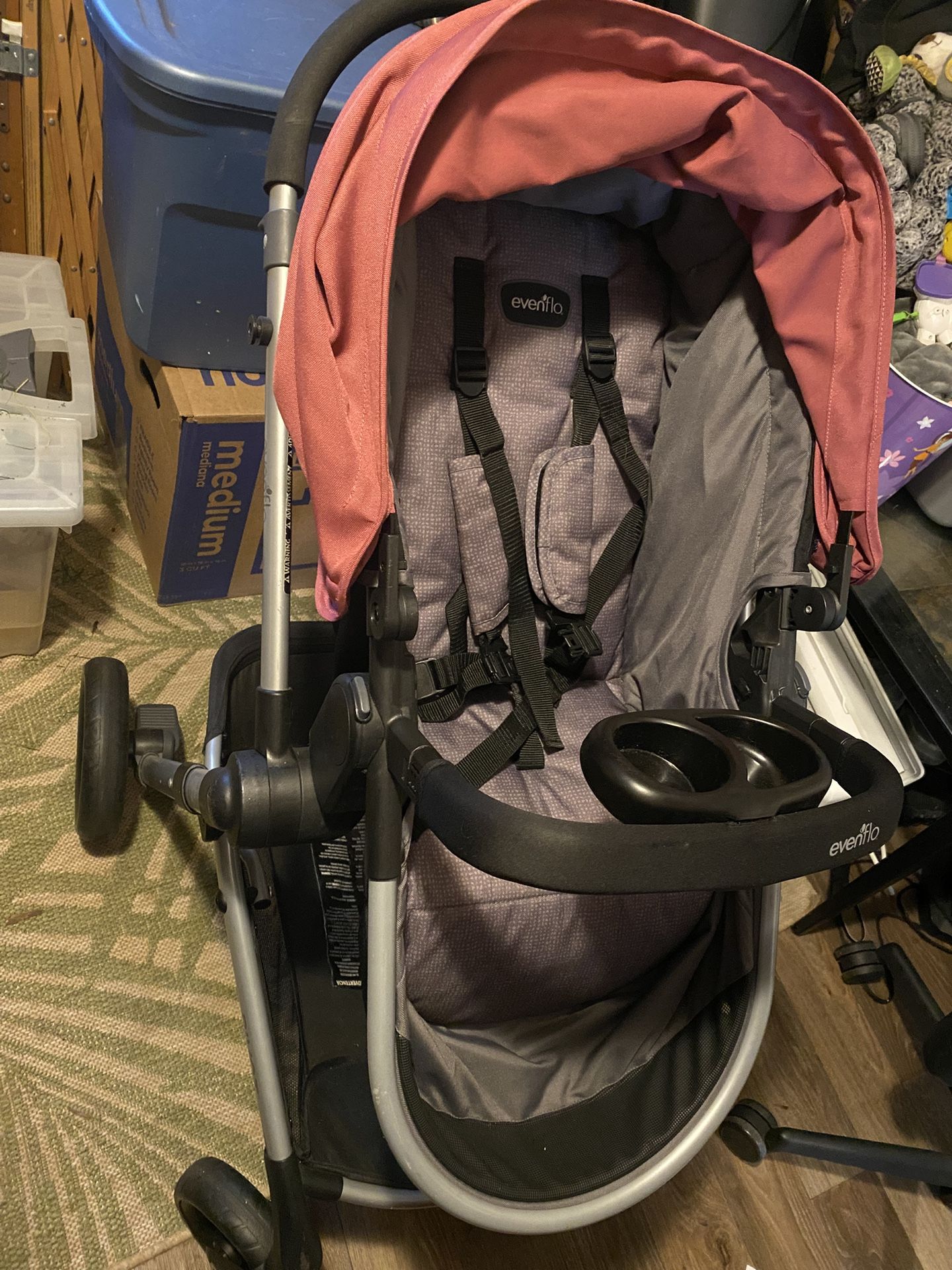 Car seat and stroller