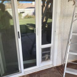 Sliding Dog Door 