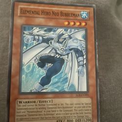 Yugioh Elemental Hero Neo Bubbleman 