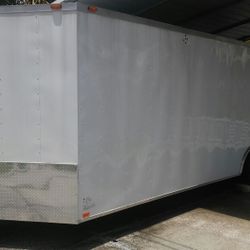 8.5ft x 7 x 26ft. Enclosed Trailer Car Hauler. 2016