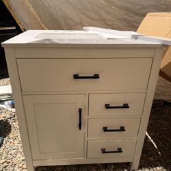 Gabinete Para Baño Con Pieedra Y Sinc