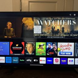 55” LG 4k Smart TV