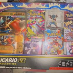 Mega Lucario Ex Box Brand New 