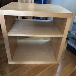Shelf End Table Night Stand 