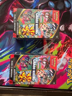 Pokemon Chaos Rising Booster Bundles