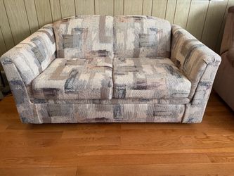 Pull out sofa bed and love seat