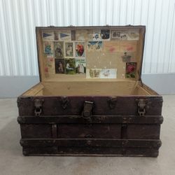 Antique Steamer Trunk